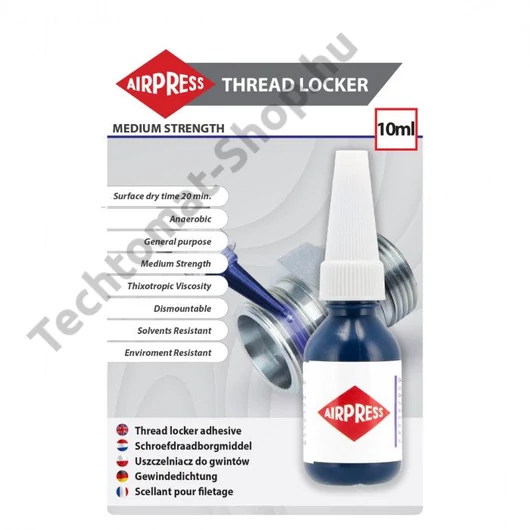 Csavarrögzítő ragasztó közepesen erős 10ml