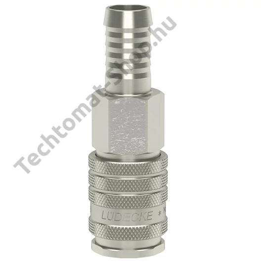 Lüdecke gyorscsatlakozó ESI széria DN7.8, 9 mm tömlővéggel