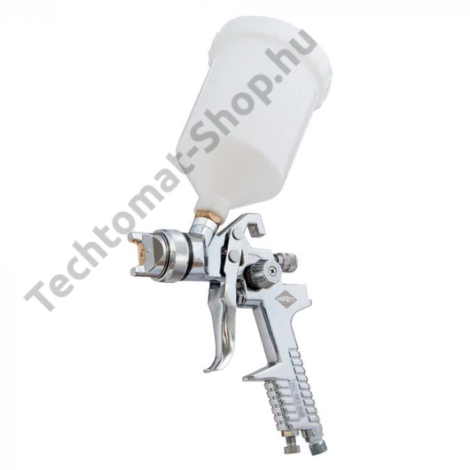 Festékszóró pisztoly 3,5 bar 1,7 mm fúvóka 600 ml tartály