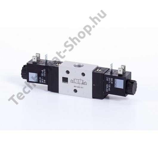 3/2-es elektromos vezérlésű szelep, bistabil - G1/4&quot;